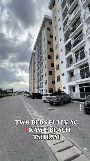 Apartment ya vyumba viwili inapangishwa Kawe, Dar Es Salaam