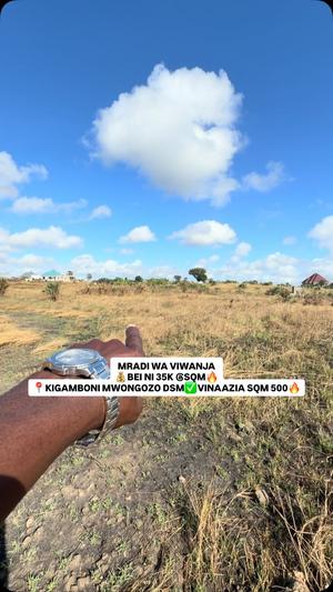 Viwanja vinauzwa Kigamboni Muongozo Malimbika, Dar Es Salaam (5 acre)