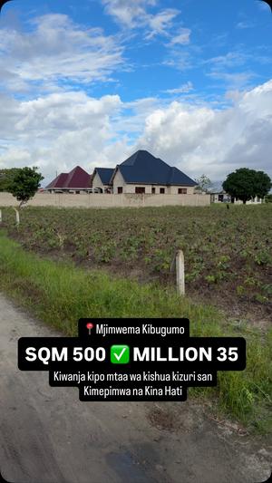 Residential Plots for Sale in Kigamboni, Dar Es Salaam (500 sqm)