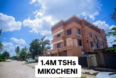 Nyumba/Apartment ya vyumba viwili inapangishwa Mikocheni, Dar Es Salaam