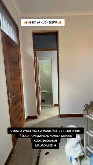 2 Bedrooms House for Rent in Mwananyamala Garden, Dar Es Salaam