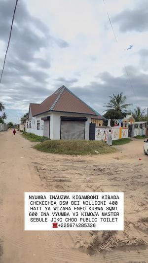 3 Bedrooms House for Sale in Kibada Chekechea, Kigamboni, Dar Es Salaam (600 sqm)