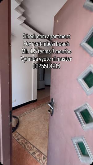 2 Bedrooms Apartment for Rent in Mbezi Beach, Dar Es Salaam