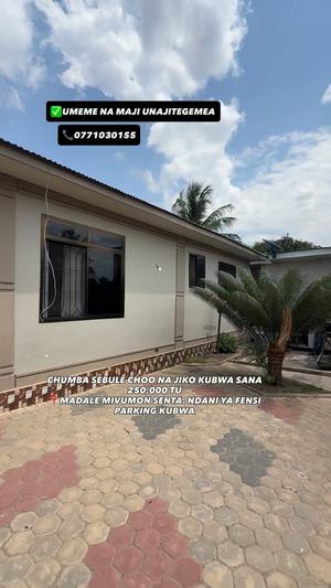 Nyumba ya chumba kimoja inapangishwa Madale Mivumoni Senta, Dar Es Salaam