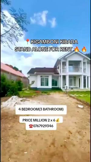 Nyumba ya vyumba vinne inapangishwa Kibada, Dar Es Salaam Nyumba ya vyumba vinne inapangishwa Kibada, Dar Es Salaam