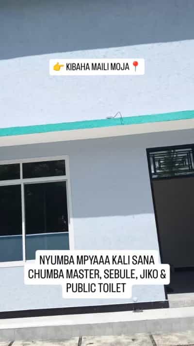 Nyumba ya chumba kimoja inapangishwa Kibaha kwa Maili Moja, Pwani