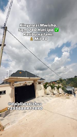Kiwanja kinauzwa Kinyerezi Mwisho, Dar Es Salaam sqm 740 Kiwanja kinauzwa Kinyerezi Mwisho, Dar Es Salaam sqm 740