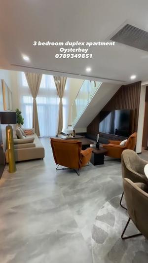 Nyumba/Apartment (Furnished) ya vyumba vitatu inapangishwa Oysterbay, Dar Es Salaam