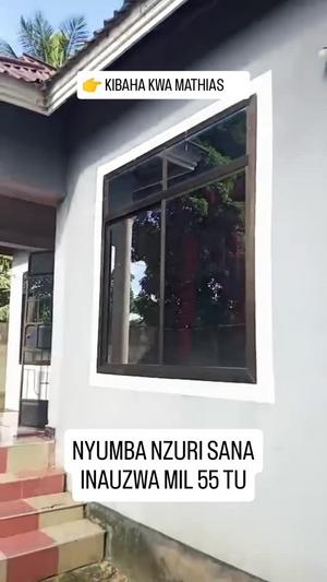 Nyumba ya vyumba vitatu inauzwa Kibaha Kwa Mathias, Pwani (600 sqm)