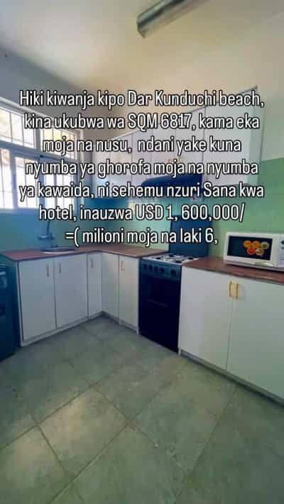 Commercial Plot for Sale in Kunduchi Beach, Dar Es Salaam (6817 sqm)