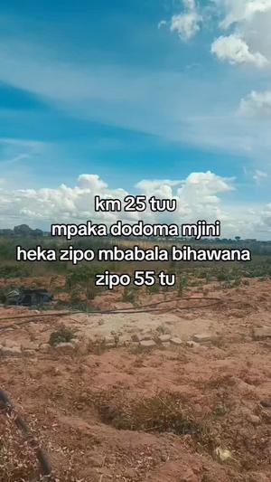 Shamba linauzwa Mbabala, Dodoma (55 acre)