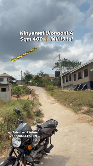 Kiwanja kinauzwa Kinyerezi Ulongoni A, Dar Es Salaam (400 sqm)