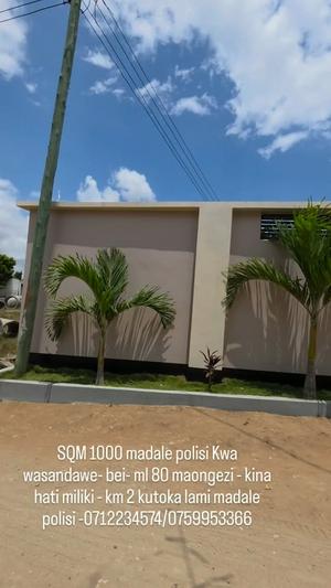 Kiwanja kinauzwa Madale Polisi, Dar Es Salaam (1000 sqm) Kiwanja kinauzwa Madale Polisi, Dar Es Salaam (1000 sqm)