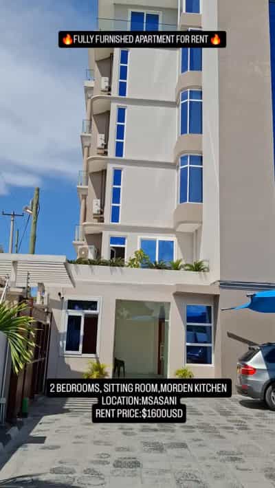 2 Bedrooms Furnished Apartment for Rent in MSASANI, Dar Es Salaam