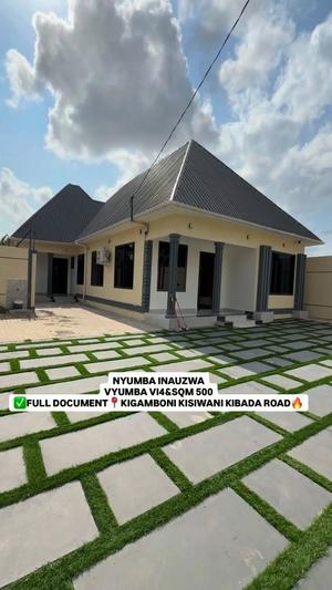 Nyumba ya vyumba vinne inauzwa Kigamboni Kibada Kisiwani, Dar Es Salaam