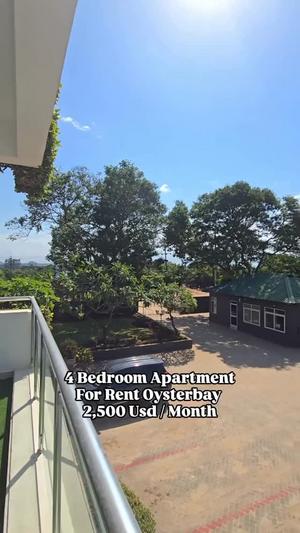 Apartment (Furnished) ya vyumba vinne inapangishwa Oysterbay, Dar Es Salaam Apartment (Furnished) ya vyumba vinne inapangishwa Oysterbay, Dar Es Salaam