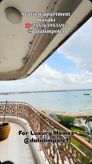 Apartment ya vyumba vitatu inapangishwa Masaki Slipway, Dar Es Salaam