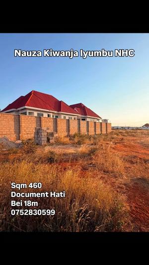 Plot for sale in Iyumbu National Housing, Dodoma sqm 460 Plot for sale in Iyumbu National Housing, Dodoma sqm 460
