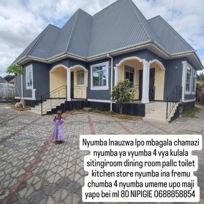 Nyumba ya vyumba vinne inauzwa Mbagala Chamazi, Dar Es Salaam