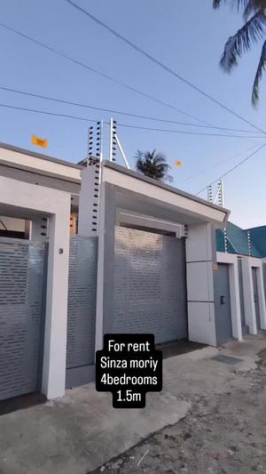 Nyumba ya vyumba vinne inapangishwa Sinza Mori, Dar Es Salaam