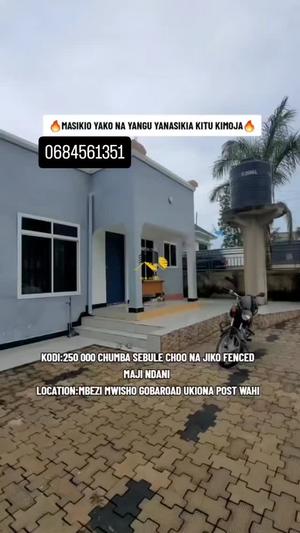 1 Bedroom House for Rent in Mbezi Goba Road, Dar Es Salaam 1 Bedroom House for Rent in Mbezi Goba Road, Dar Es Salaam