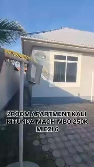 Apartment ya vyumba viwili inapangishwa Kitunda Machimbo, Dar Es Salaam