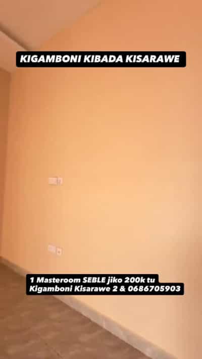 1 Bedroom House for Rent in Kigamboni Kisarawe, Dar Es Salaam