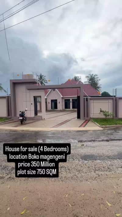 Nyumba ya vyumba vinne inauzwa Boko Magengeni, Ushani, Dar Es Salaam (750 sqm) Nyumba ya vyumba vinne inauzwa Boko Magengeni, Ushani, Dar Es Salaam (750 sqm)