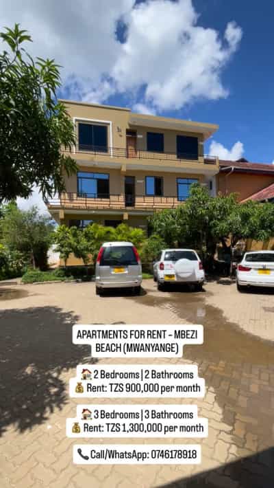 Apartment ya vyumba viwili inapangishwa Mbezi Beach โ Mwanyange, Dar Es Salaam Apartment ya vyumba viwili inapangishwa Mbezi Beach โ Mwanyange, Dar Es Salaam
