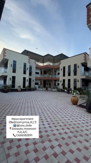Apartment ya vyumba viwili inapangishwa Salasala, Dar Es Salaam