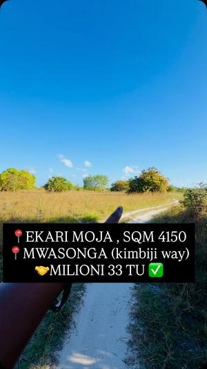 Residential Plot for Sale in Kigamboni Mwasonga, Dar Es Salaam (4150 sqm) Residential Plot for Sale in Kigamboni Mwasonga, Dar Es Salaam (4150 sqm)