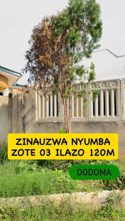 Nyumba ya vyumba 6 inauzwa Ilazo, Dodoma (600 sqm)