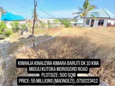 Residential Plot for Sale in Kimara Baruti, Dar Es Salaam (500 sqm)