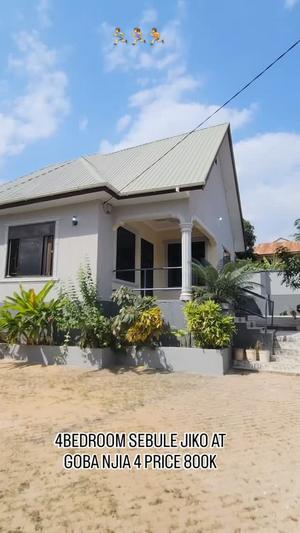 Nyumba ya vyumba vinne inapangishwa Goba, Dar Es Salaam