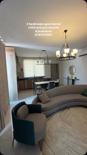 2 Bedrooms Apartment for Rent in Kinondoni, Dar Es Salaam