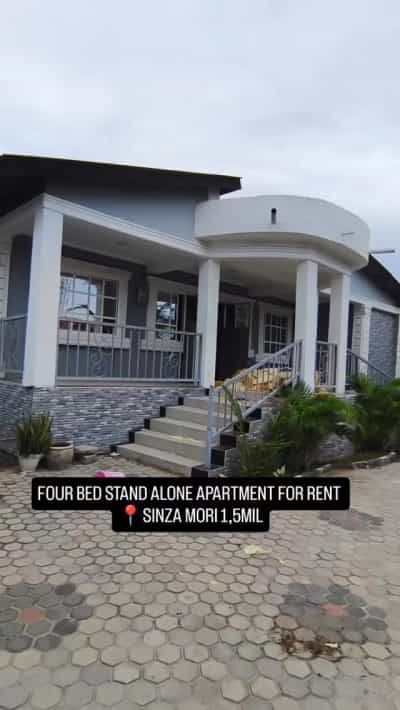 Apartment ya vyumba vinne inapangishwa SINZA MORI, Dar Es Salaam