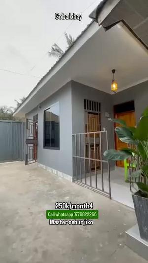 Nyumba ya vyumba viwili inapangishwa Goba Kanjibey, Dar Es Salaam Nyumba ya vyumba viwili inapangishwa Goba Kanjibey, Dar Es Salaam