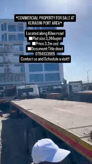 Commercial Plot for Sale in Kurasini Port Area, Dar Es Salaam (3244 sqm) Commercial Plot for Sale in Kurasini Port Area, Dar Es Salaam (3244 sqm)