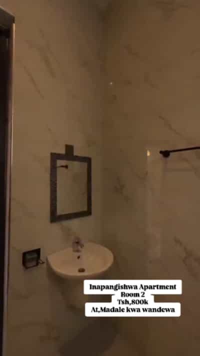 2 Bedrooms Apartment for Rent in Madale Kwa Wandewa, Dar Es Salaam