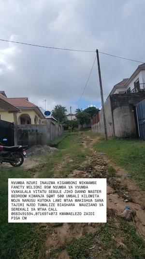 3 Bedrooms House for Sale in Mikwambe, Dar Es Salaam (500 sqm)