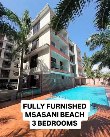 Nyumba (Furnished) ya vyumba vitatu inapangishwa Msasani Beach, Dar Es Salaam Nyumba (Furnished) ya vyumba vitatu inapangishwa Msasani Beach, Dar Es Salaam