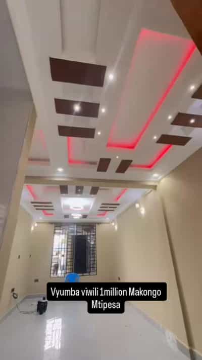 Nyumba ya vyumba viwili inapangishwa Makongo Mtipesa, Dar Es Salaam