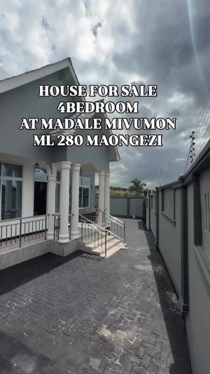 4 Bedrooms House for Sale in Madale Mivumoni, Dar Es Salaam (500 sqm) 4 Bedrooms House for Sale in Madale Mivumoni, Dar Es Salaam (500 sqm)