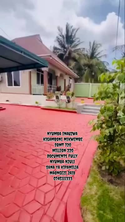 Nyumba inauzwa Kigamboni, Dar Es Salaam