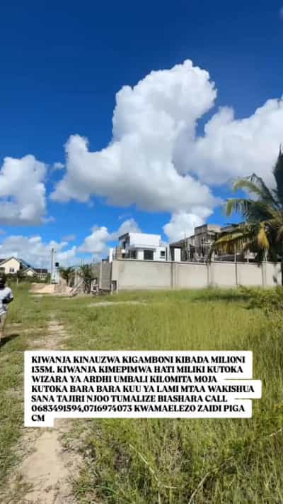 Kiwanja kinauzwa Kibada, Dar Es Salaam (1000 sqm)