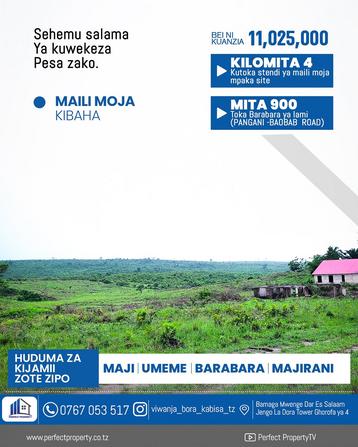 Plots for sale in Kibaha Mail Moja, Pwani Plots for sale in Kibaha Mail Moja, Pwani