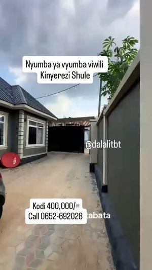 Apartment ya vyumba viwili inapangishwa Kinyerezi, Dar Es Salaam