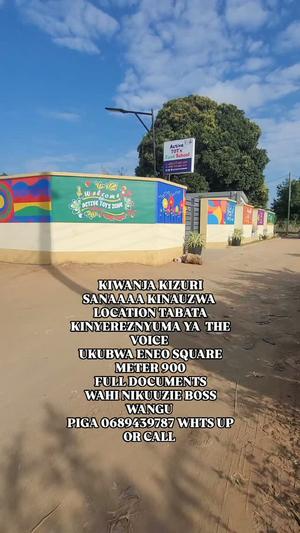 Kiwanja kinauzwa Tabata Kinyerezi, Dar Es Salaam sqm 900 Kiwanja kinauzwa Tabata Kinyerezi, Dar Es Salaam sqm 900