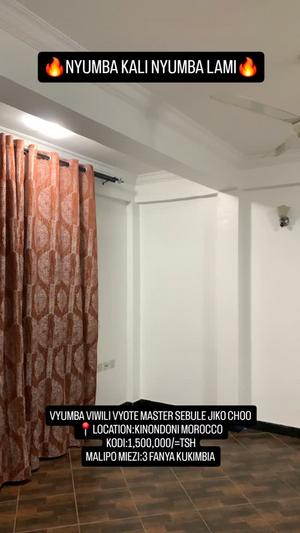 Nyumba ya vyumba viwili inapangishwa Kinondoni Morocco, Dar Es Salaam Nyumba ya vyumba viwili inapangishwa Kinondoni Morocco, Dar Es Salaam
