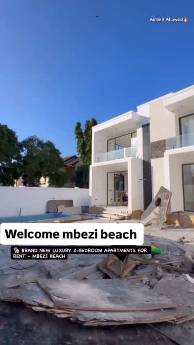 Apartment ya vyumba viwili inapangishwa Mbezi Beach, Dar Es Salaam